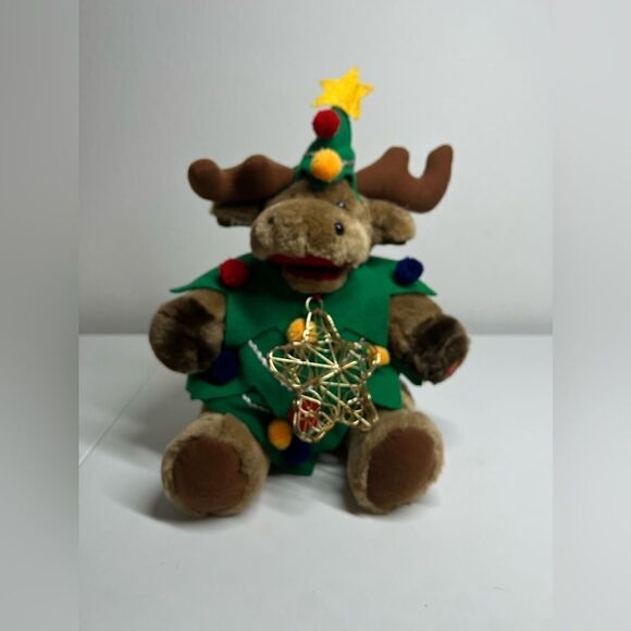 Reindeer Plush Lights 12" tall no singing - Picture 1 of 7